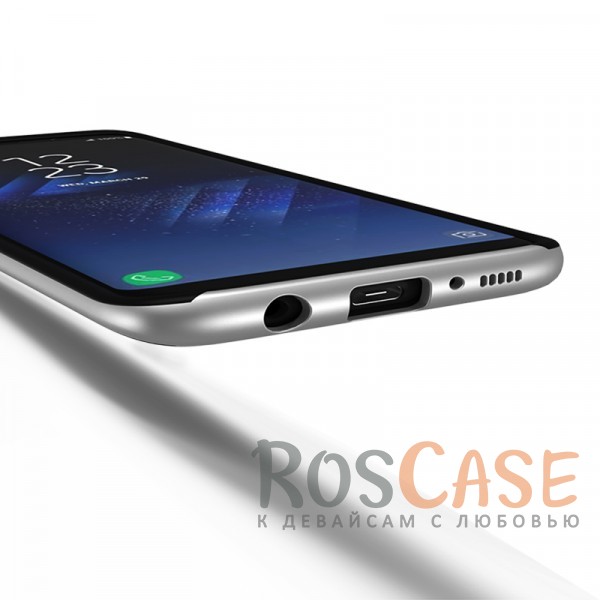 Изображение Черный / Серебряный iPaky Hybrid | Противоударный чехол для Samsung G955 Galaxy S8 Plus