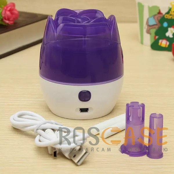 Фотография Фиолетовый Компактный USB Увлажнитель воздуха LeBao Rose