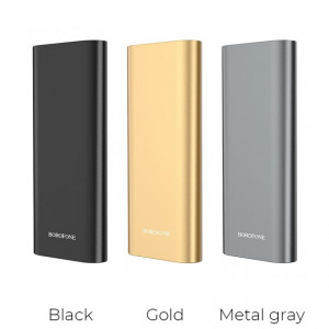 Портативное зарядное устройство Power Bank Borofone BT19B (метал) 20000mAh 