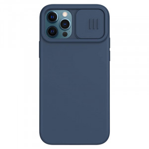 Nillkin CamShield Silky Magnetic | Силиконовый чехол  для iPhone 12 Pro Max