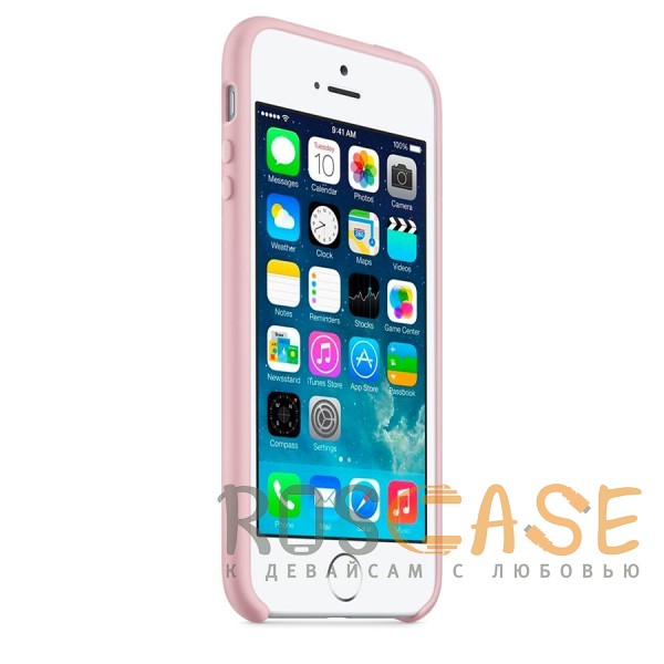 Изображение Розовый песок Чехол Silicone Case для iPhone 5/5S