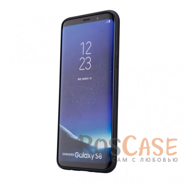 Изображение Черный / Серый Nillkin Mercier | Чехол для Samsung G950 Galaxy S8 с покрытием из искусственной кожи
