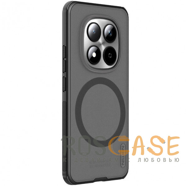 Фотография Серый Nillkin Super Frosted Shield Magnetic | Пластиковый чехол с Magsafe для Xiaomi Redmi Note 15 Pro Plus / Poco M8 Pro 5G