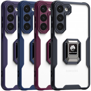 Magnet Ring 2 | Противоударный чехол с кольцом и защитой камеры  для Samsung Galaxy S23 Plus