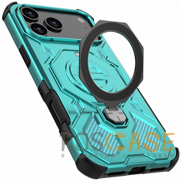 Фото Голубой Magnus | Противоударный чехол с Magsafe для iPhone 17 Pro Max