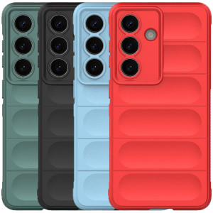 Flex Silicone | Противоударный чехол для Samsung Galaxy S26 с защитой камеры и микрофиброй