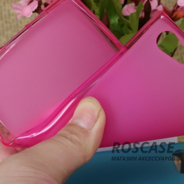 Фотография Розовый TPU чехол для Doogee Y300/Y300 Pro