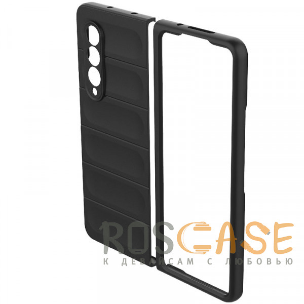 Фото Серый Flex Matte | Пластиковый чехол с Soft Touch покрытием для Samsung Galaxy Z Fold 3