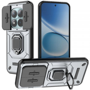 Transformer Ring Holder | Противоударный чехол с кольцом и шторкой камеры  для Xiaomi Redmi Note 15 Pro Plus