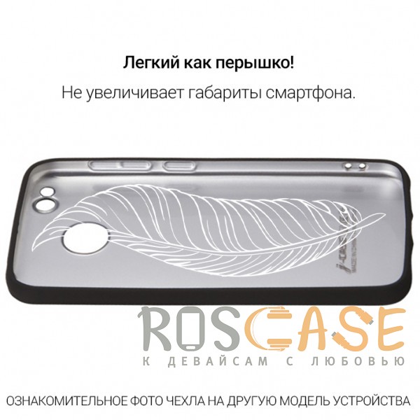Фото Черный J-Case THIN | Гибкий силиконовый чехол для iPhone X / XS