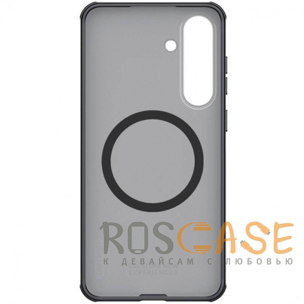 Фото Серый Nillkin Super Frosted Shield Magnetic | Пластиковый чехол с поддержкой магнитной зарядки Magsafe для Samsung Galaxy S25 FE