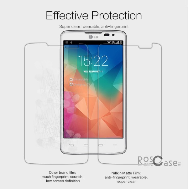 Изображение Матовая Nillkin Matte | Матовая защитная пленка для LG X135/X145 L60 Dual 