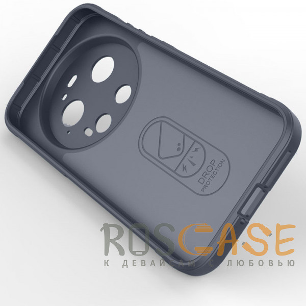Изображение Темно-синий Flex Silicone | Противоударный чехол для Xiaomi Mi 17 Ultra с защитой камеры и микрофиброй