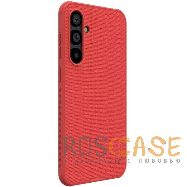 Фотография Красный Nillkin Super Frosted Shield Pro | Матовый чехол из пластика и ТПУ для Samsung Galaxy S23 FE