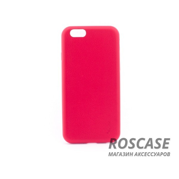 Изображение Красный iPaky Leather натур. кожа | Чехол для Apple iPhone 6/6s (4.7")