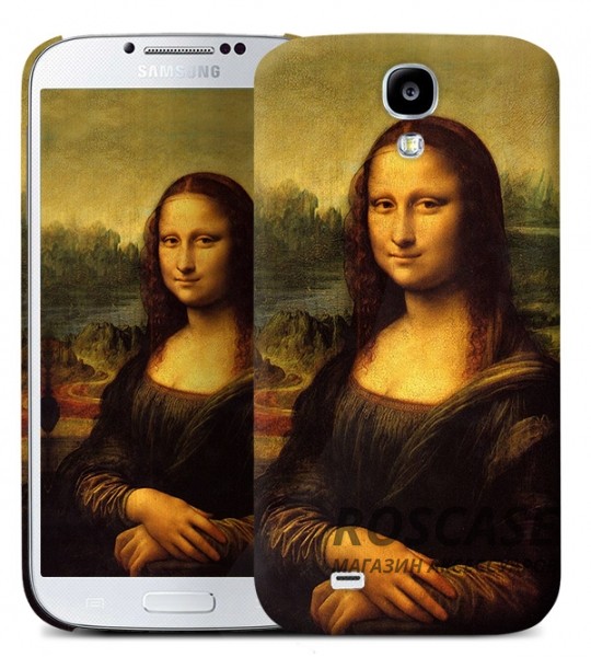 фото оригинальный чехол «Мона Лиза» для Samsung Galaxy S4 / Galaxy S4 mini (+ пленка)