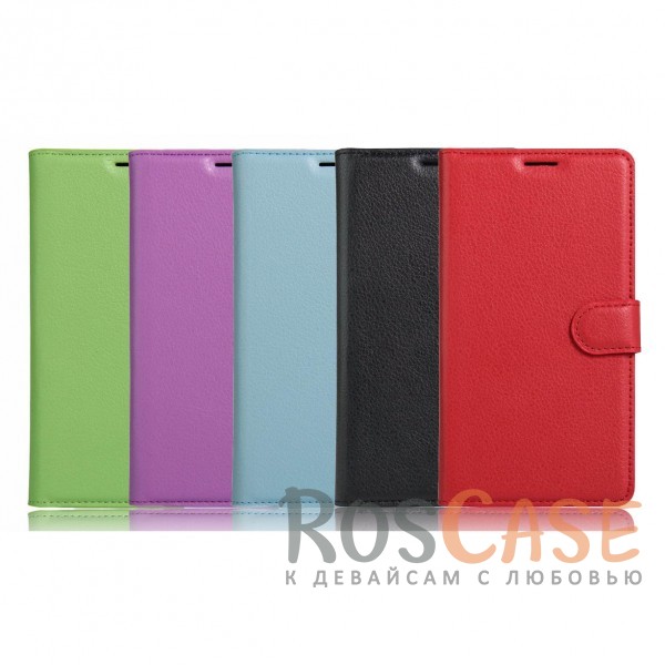 Фото Чехол-кошелёк из экокожи с функцией подставки на магнитной застёжке для Xiaomi Redmi Note 4 (MTK)
