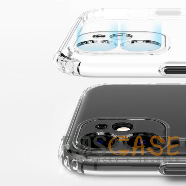 Фотография Прозрачный Прозрачный силиконовый чехол для iPhone 11 Pro 1мм с защитой камеры