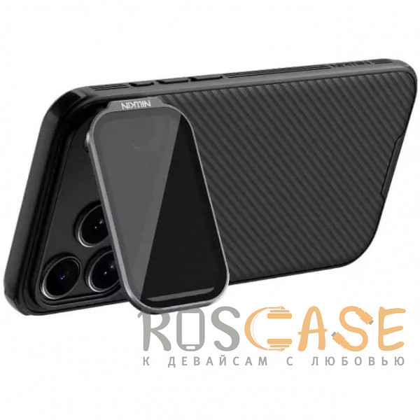 Фото Черный Nillkin CamShield Prop Magnetic | Чехол из пластика и TPU с поддержкой MagSafe и защитой камеры для iPhone 17 Pro Max