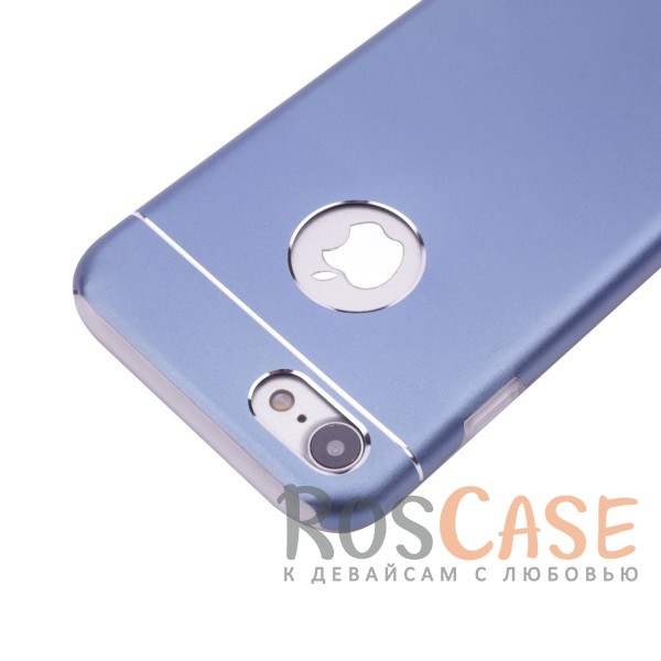 Изображение Синий Тонкий чехол для Apple iPhone 7 / 8 (4.7") из алюминия и силикона
