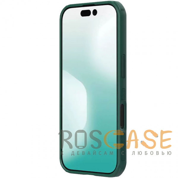 Изображение Зеленый Nillkin Super Frosted Shield Pro | Матовый чехол из пластика и ТПУ для iPhone 17