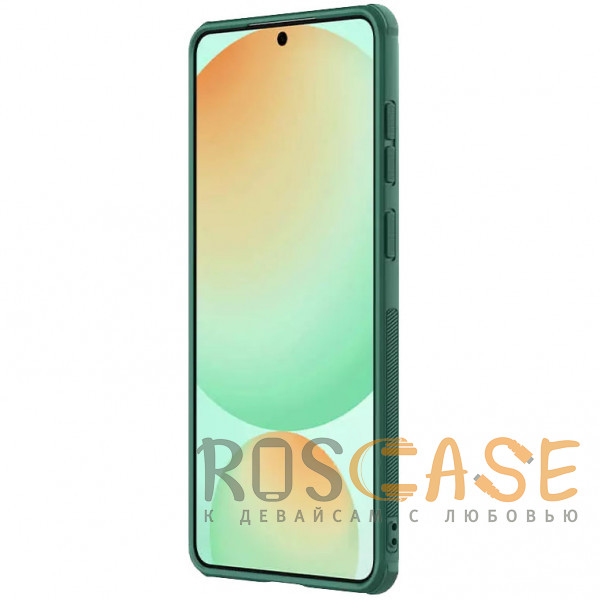 Изображение Зеленый Nillkin Super Frosted Shield Pro | Матовый чехол из пластика и ТПУ для Samsung Galaxy S25 Edge