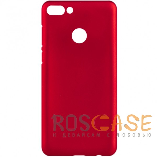Фото Красный J-Case THIN | Гибкий силиконовый чехол для Huawei Y9 (2018) / Enjoy 8 Plus
