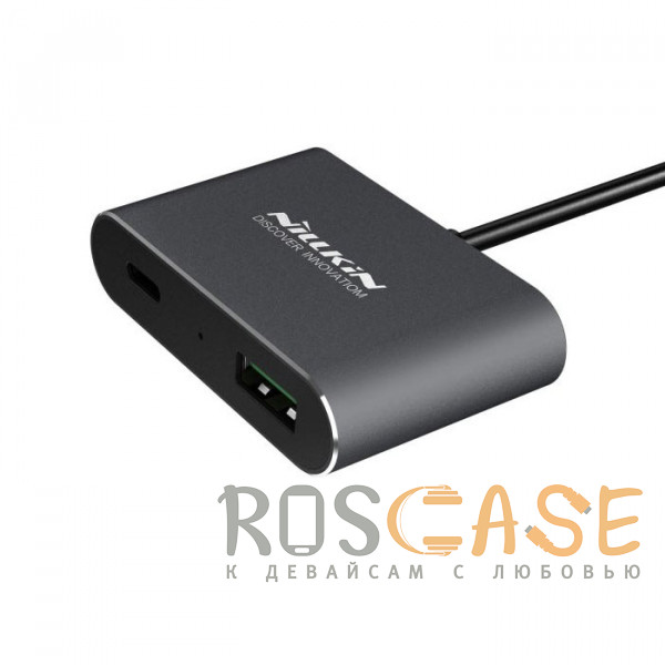 Изображение Серый Nillkin Car Charger | Автомобильное зарядное устройство в прикуриватель авто