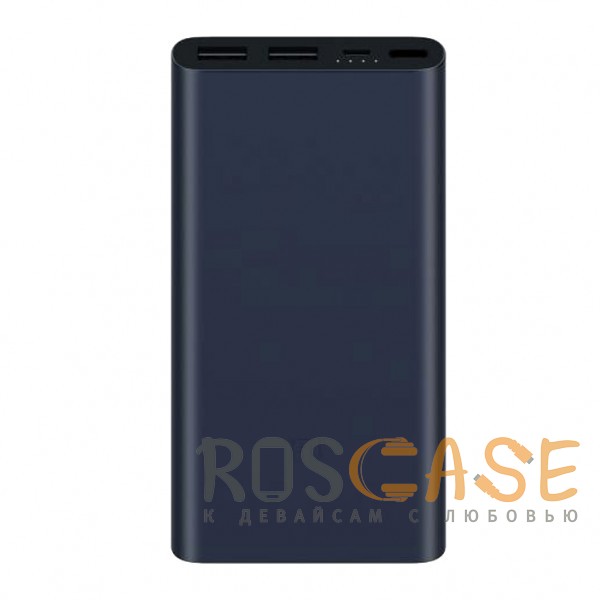 Фото Черный Xiaomi Mi 2i | Портативное зарядное устройство Power Bank 10000mAh Original (2 USB,2.1A+1.5A)