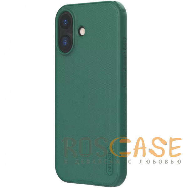 Фотография Зеленый Nillkin Super Frosted Shield Pro | Матовый чехол из пластика и ТПУ для iPhone 17