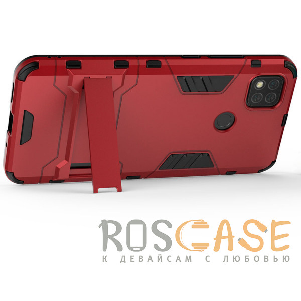 Изображение Красный Transformer | Противоударный чехол для Xiaomi Redmi 9C / Redmi 10A с мощной защитой корпуса