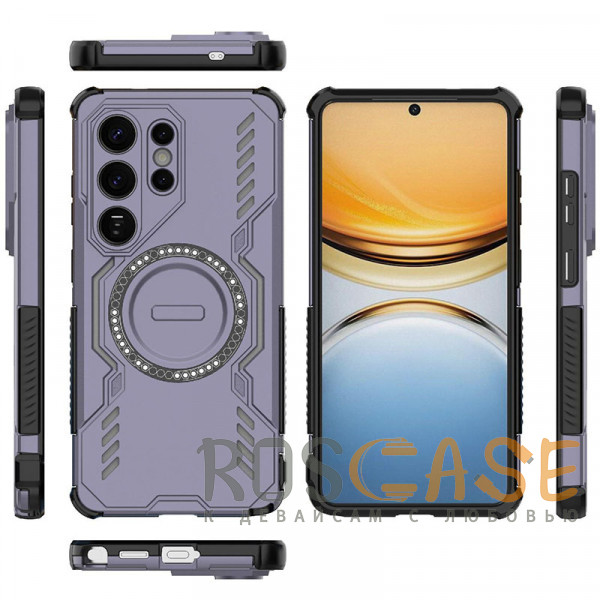 Фотография Фиолетовый Mirage MagSafe | Противоударный чехол с поддержкой MagSafe для Samsung Galaxy S26 Ultra