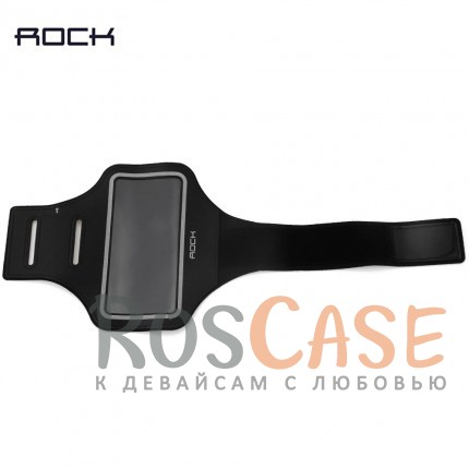 Фото Черный / Black Rock Sports Armband (B)| Неопреновый спортивный чехол на руку для Apple iPhone 6 plus (5.5")  / 6s plus (5.5")
