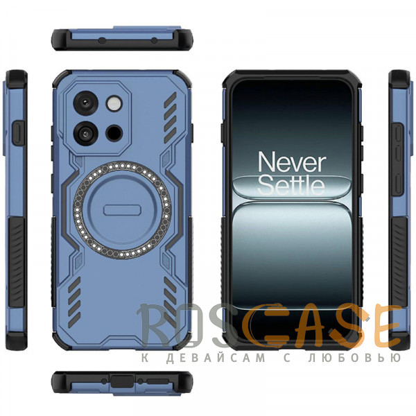Фотография Синий Mirage MagSafe | Противоударный чехол с поддержкой MagSafe для OnePlus 13T / 13S