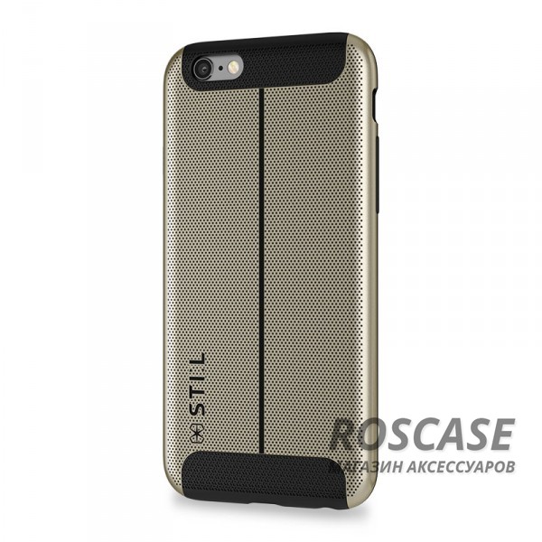 Фотография Золотой STIL Chivarly | Алюминиевый чехол для Apple iPhone 6/6s с перфорированной поверхностью