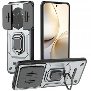 Transformer Ring Holder | Противоударный чехол с кольцом и шторкой камеры  для Realme 14 Pro 5G