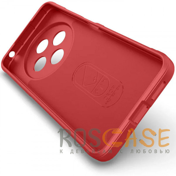 Изображение Красный Flex Silicone | Противоударный чехол для Xiaomi Redmi 14C 4G / Poco C75 4G / Redmi A4 5G с защитой камеры и микрофиброй