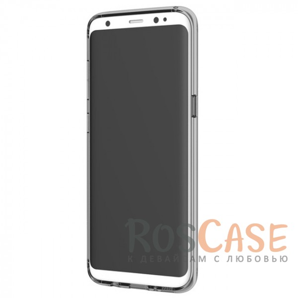 Фотография Черный / Transparent black Rock Pure | Ультратонкий чехол для Samsung G950 Galaxy S8 из прозрачного пластика