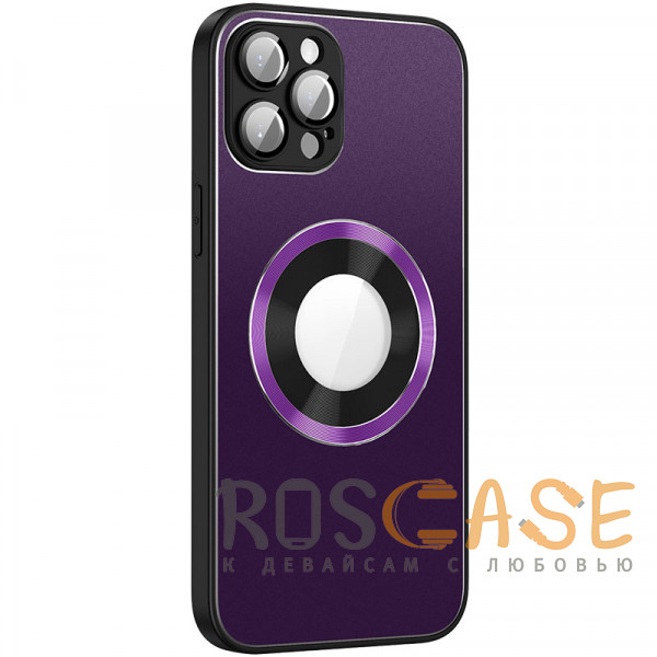 Фото Фиолетовый Чехол с защитой камер и поддержкой MagSafe для iPhone 15 Pro
