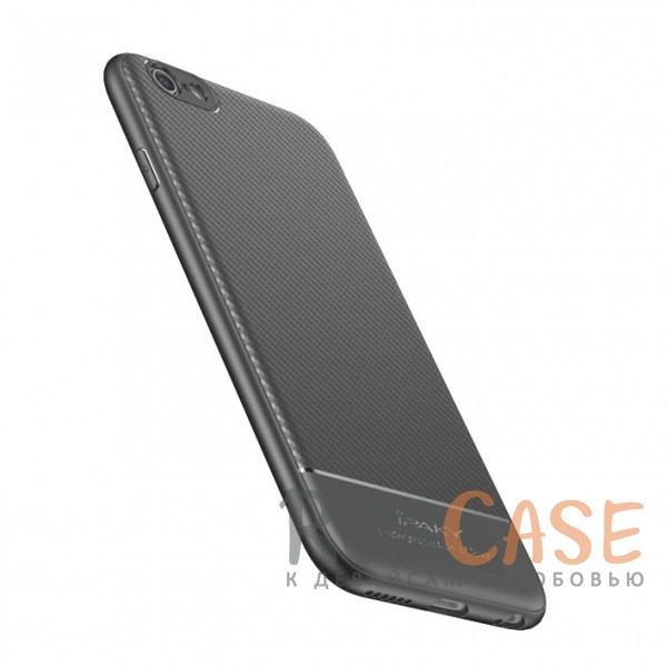 Фотография Серый iPaky Musy | Ультратонкий чехол для iPhone 7/8/SE (2020) с карбоновым покрытием