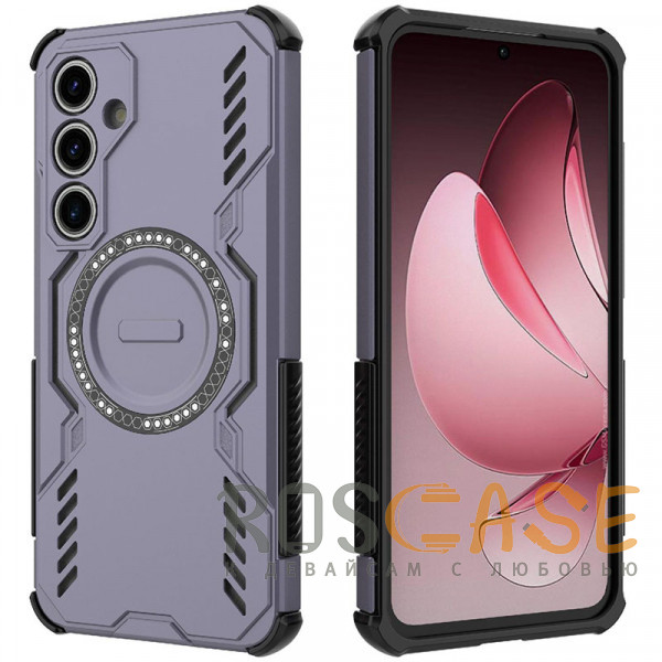 Фото Фиолетовый Mirage MagSafe | Противоударный чехол с поддержкой MagSafe для Samsung Galaxy S24 FE