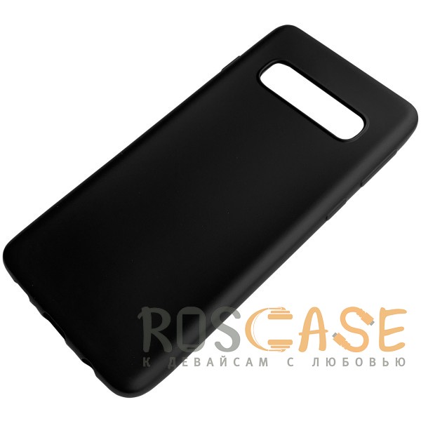 Фото Черный J-Case THIN | Тонкий силиконовый чехол 0.5 мм для Samsung Galaxy S10+