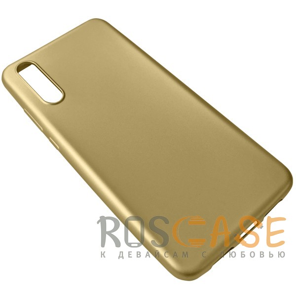 Фото Золотой J-Case THIN | Гибкий силиконовый чехол для Huawei P20