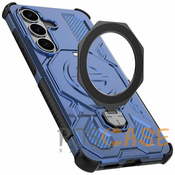 Фото Темно-синий Magnus | Противоударный чехол с Magsafe для Samsung Galaxy S26