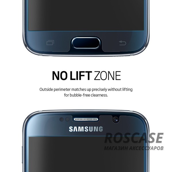 Фотография Crystal / SGP11306 Защитная пленка SGP Crystal CR (2шт на экран+1шт на заднюю панель) для Samsung Galaxy S6 G920F/G920D