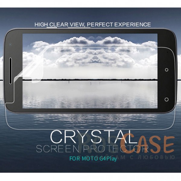 Фото Nillkin Crystal | Прозрачная защитная пленка для Motorola Moto G4 Play
