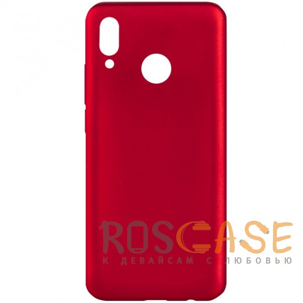 Фото Красный J-Case THIN | Гибкий силиконовый чехол для Huawei Honor Play