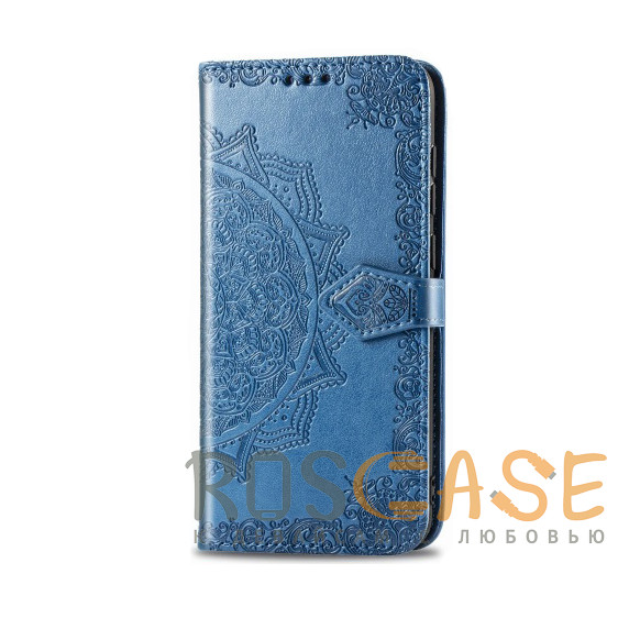 Фото Синий Кожаный чехол (книжка) Art Case с визитницей для Xiaomi Redmi Note 7 / Note 7 Pro / Note 7s