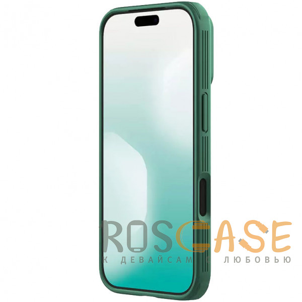 Фото Зеленый Nillkin CamShield Pro | Чехол из пластика и TPU с защитой камеры для iPhone 17 Pro