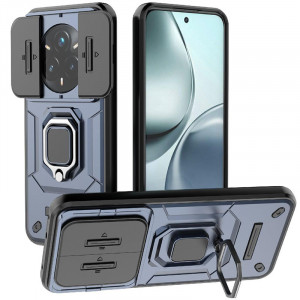 Transformer Ring Holder | Противоударный чехол с кольцом и шторкой камеры  для Realme 14 Pro Plus 5G